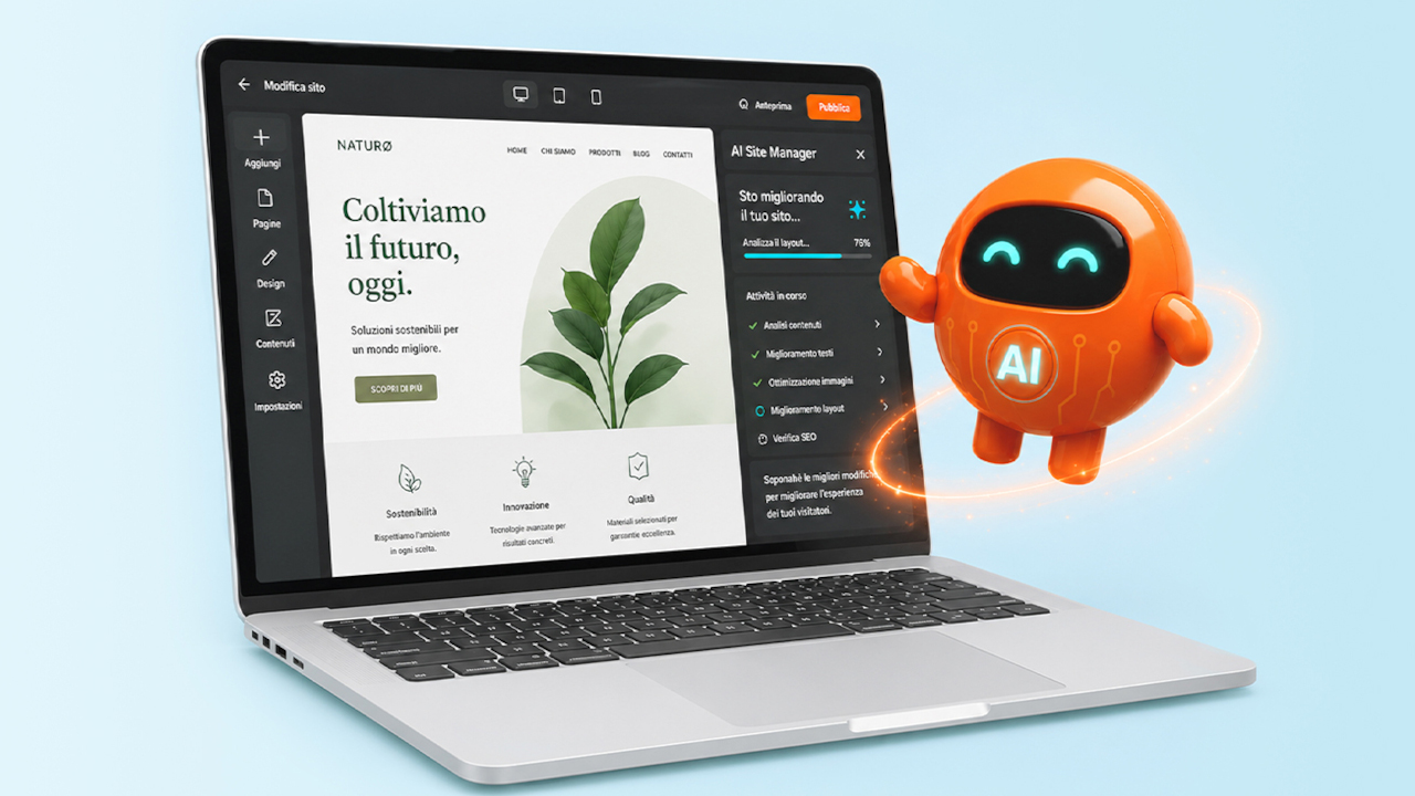 Aruba AI Site Manager, l'IA per gestire un sito Wordpress in linguaggio naturale